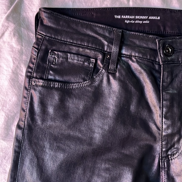 Adriano Goldschmied AG The Farrah High-Rise Skinny Ankle Black 30R - Picture 3 of 13